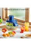 Automatic Electric Fruit & Garlic Peeler (Blue) - 3