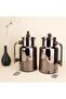 New Brown Tea and Coffee Thermos Set with Wooden Handles - 2