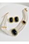Luxury Pearl Choker Necklace and Earring Set - 6
