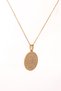 Gold Color Surah Al-Quran Written Steel Necklace Stainless Non-Tarnish Chain Spiritual Jewelry - 4