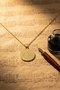 Gold Color Surah Al-Quran Written Steel Necklace Stainless Non-Tarnish Chain Spiritual Jewelry - 5