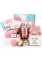 11PC Scented Candles & Bath Bombs Spa Gift Set (Pink Rose)
