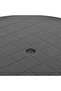 Garden Table Anthracite 89 cm Plastic - 5