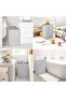 2-Pack Large Laundry Basket, Waterproof Freestanding Laundry Hamper, Collapsible Clothes Basket - 7