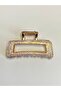 Colorful Stone Metal Hair Clip 9 cm – Sparkling and Elegant Design - 3