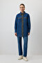 Ethnic Embroidered Denim Shirt - 4
