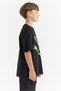 Boy's T-Shirt with Print Detail - 4