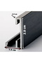 Full Length Mirror 50X150 cm, Floor Mirror with Aluminum Alloy Frame - 6