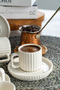 Saturn 12 Piece 6 Person Porcelain Coffee Cup Set - 3