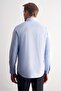 Blue Half Italian Collar Long Sleeve S Slim Fit Cotton Shirt 1004255189 - 5