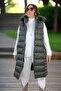 Removable Ka Hooded Ra Boy Kapitone Inflatable Vest - 2