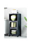 3 Tier Multifunctional Kitchen & Bathroom Ultra-Narrow Bathroom Gap Storage Cabinet Rack