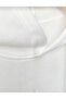 Milano Printed White Hooded Kangaroo Pocket Sweatshirt Hodie - 2