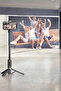 Selfie stick tripod remote control black - 3