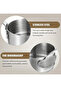 4pcs Stainless Steel Sauce Bowls, silver, 100ml (Set of 4) - 6