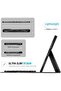 iPad 11th/10th Gen 11/10.9in PU Leather Case with Detachable Wireless Keyboard - Black - 5