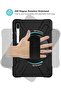 Galaxy Tab S6 10.5" 2019 Case with S Pen Holder - Rugged Heavy Duty Shockproof Case with Han - 3