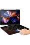 Touchpad Keyboard Case for iPad Pro 12.9 (3rd-6th Gen) - 360° Rotation, Backlit, Trackpad,