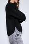 Black Button Detailed Knitwear Sweater - 4