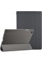 for Galaxy Tab A8 10.5 Case Slim Stand Hard Back Shell Protective Smart Cover - Grey