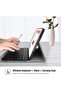 Keyboard Case for iPad 9.7 (2018/2017) with Pencil Holder - Black - 6