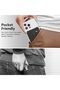 2-in-1 Mag-safe Wallet Ultra-Thin Kickstand Magnetic Mobile Wallet, 4 Card Slots + Zipper (Black) - 4