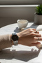 Newep Women's Round Special Design Silver Color Women's Wristwatch - 2