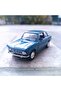 Pull Back Metal Model Car 1968 Bmw 2002Ti 1:32 Scale Opening Doors Blue 11.5 cm - 6