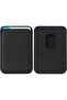 Magnetic PU Leather Phone Wallet Card Holder, MagSafe Compatible, Black