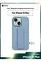 غطاء واقٍ مغناطيسي 3 في 1 مع حزام معصم وحامل لهاتف iPhone 15 Plus