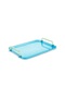 Claro Melamine Rectangular Tray Blue 30 cm - 4