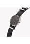 Men's Silver Stainless Steel & Black Watch | ZK130G5LS-31S - 2
