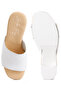 Women Recycled Leather Block Heel Clogs - 4