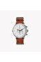 Men's Stainless Steel & Leather Watch | ZK127G2LS-12
