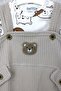 Cotton Teddy Bear Motif Waffle Fabric Baby Boy 3-Piece Romper 3 Months, 6 Months, 9 Months - 3