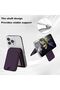 Magnetic Wallet Card Holder with Stand fit for iphone, RFID Blocking, 5-Card Capacity, Black - 4