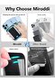 Vegan Leather MagSafe Wallet - RFID Blocking, Fits iPhone 12-14 (Black) - 4