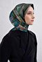 Floral Print Pure Silk Twill Scarf 9406D 35 - 2