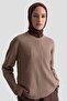 سترة منقوشة 25KD7008 مينك - 3
