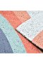 OneDcor Creative Rainbow Half Round Doormat 60×90 cm – Semi-Circular Non-Slip Rug - 3