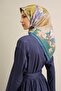 Floral Print Pure Silk Twill Scarf 9318D 35 - 3