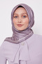 Dusty Rose Tivil Silk Scarf Ist 60801 - 1 Mixed Pattern - 4