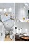 GU10 LED Bulbs, Daylight White 6500K, 38° Narrow Beam Spot Light, 4W 345lm Energy Saving Ligh - 6