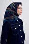وشاح أوبجي منقوش ساف حرير تويل 9407D 51 - 2