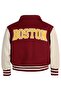 1986 Dinosaur Emblem 6-9 Years Old Jacket - Burgundy 9-10 Years Old - 4
