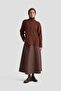 سترة منقوشة 25KD7010 بني - 2