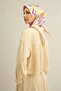 وشاح أوبجي منقوش ساف حرير تويل 9314D 52 - 3