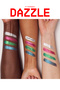 Dazzleshadow Liquid Eyeshadow - Telepathic Teal - 3