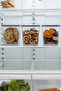 3-Piece Transparent Leak-Proof Vacuum Food Storage Container Legume Storage Box 1.6 L - 3