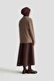 سترة منقوشة 25KD7008 مينك - 5
